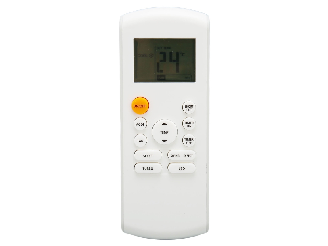 Control Remoto De Aire Acondicionado, Compatible Con Múltiples Marcas, Con Retroiluminación