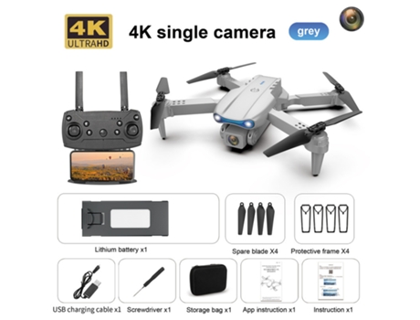 VPCOMERCIAL - Drone SEMD X-Wrj0434K Single Cámara (Autonomia: 20 minutos)