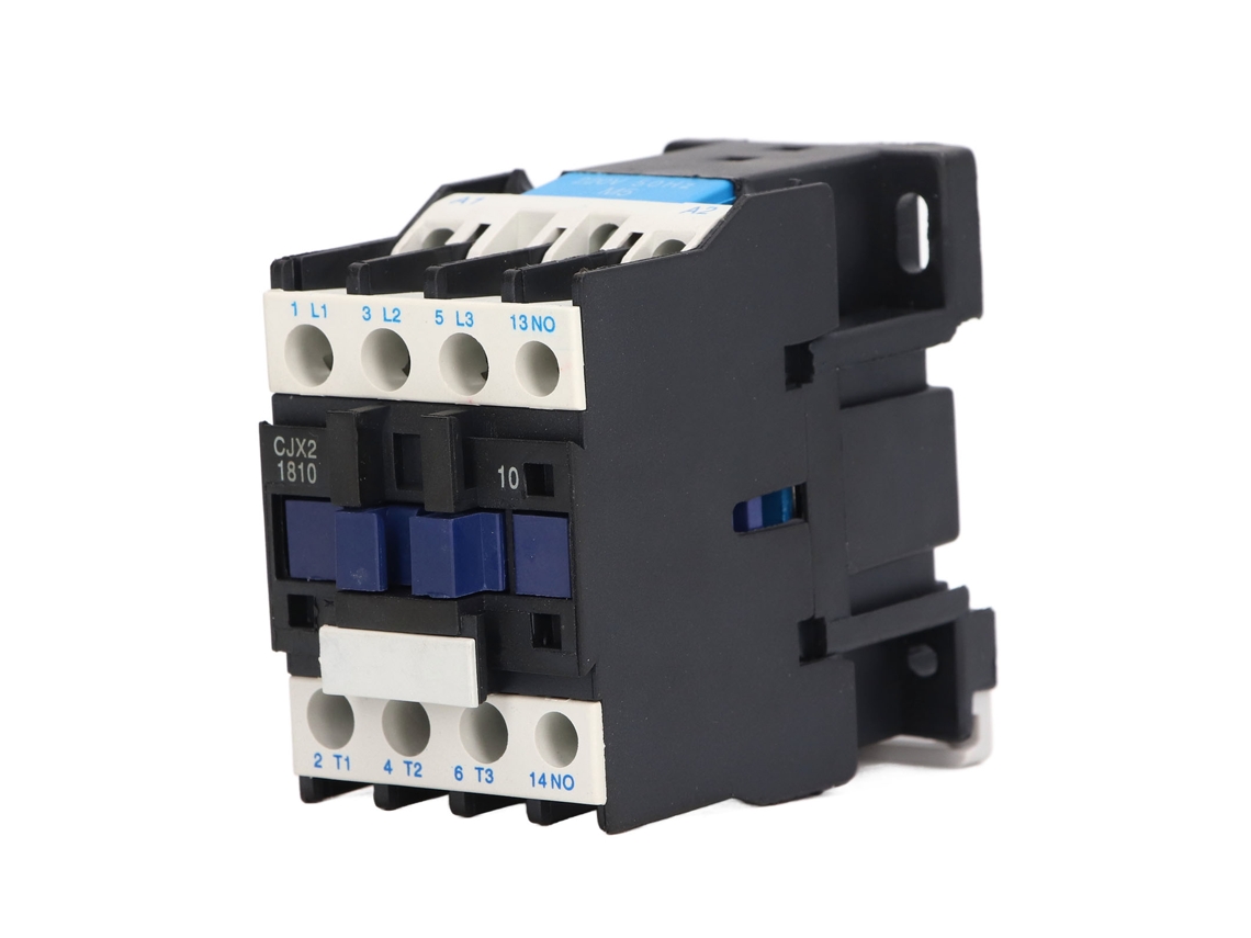 Contactor Ac 220v 18a Contactos De Aleación De Plata Cjx2‑1810 Abierto Normalmente