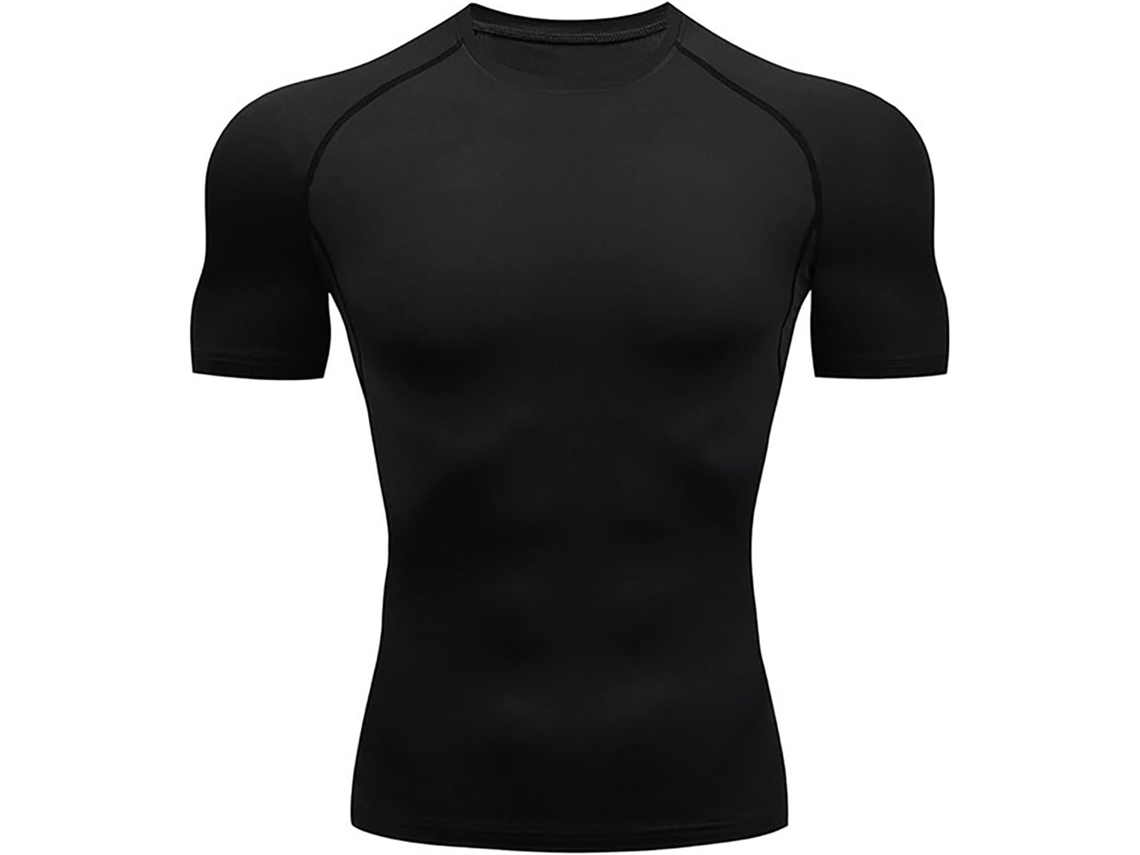 Compresión Química Para Hombres, Ropa Deportiva De Manga Corta, Camiseta De Entrenamiento Seco,