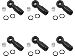 6 Agujas Para Mangueras De Freno De Disco Hidráulico, Cabeza De Oliva, Para Accesorios De Ciclismo Xt Xtr