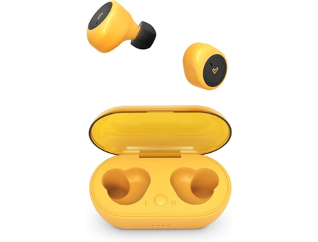 Auriculares Bluetooth True Wireless ENERGY SISTEM Urban 1 (In Ear - Micrófono - Naranja)