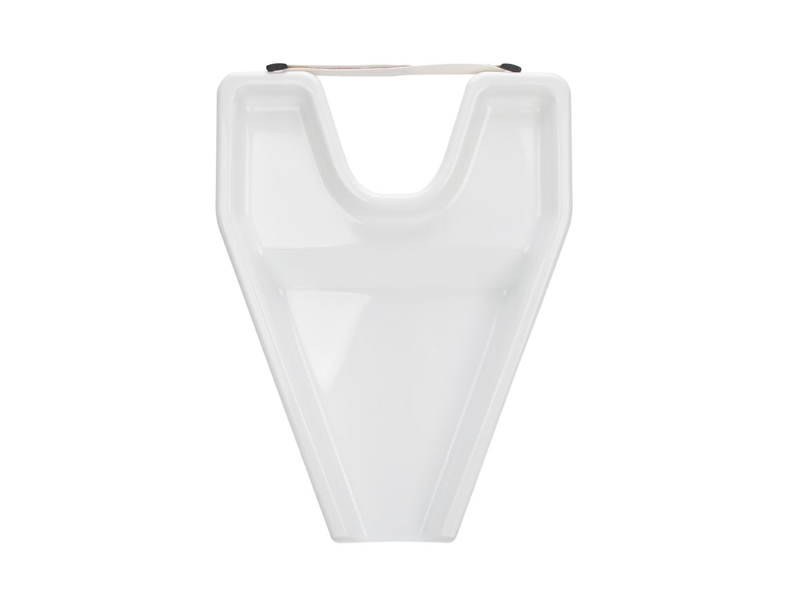 Bandeja De Lavado De Cabello Portátil Con Reposo Cervical Para Home Salon Blanco