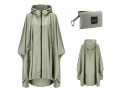 2026-impermeable Portátil Para Adultos, Poncho Reutilizable Con Capucha Y Mangas Ligero Impermeable Rum Verde