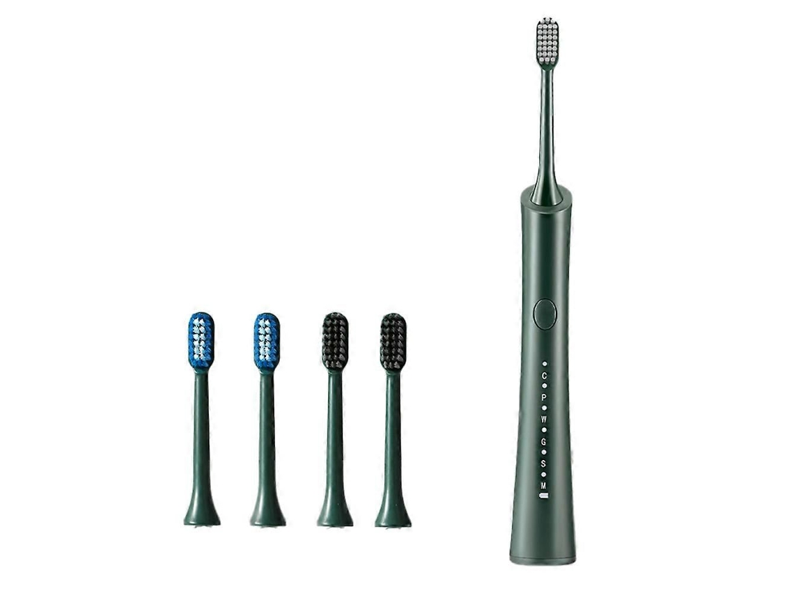 Escova De Dentes Elétrica Para Adultos E Crianças, Com 6 Modos De Funcionamento E Bateria Recarregável.