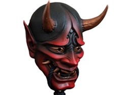 Máscara De Látex Japonesa Hannya Para Cosplay, Terror, Halloween, Carnaval, Disfraz De Demonio