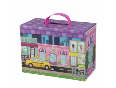 Muñeca KIDKRAFT (Cartón - Rosa - 26 x 14 x 19 cm)