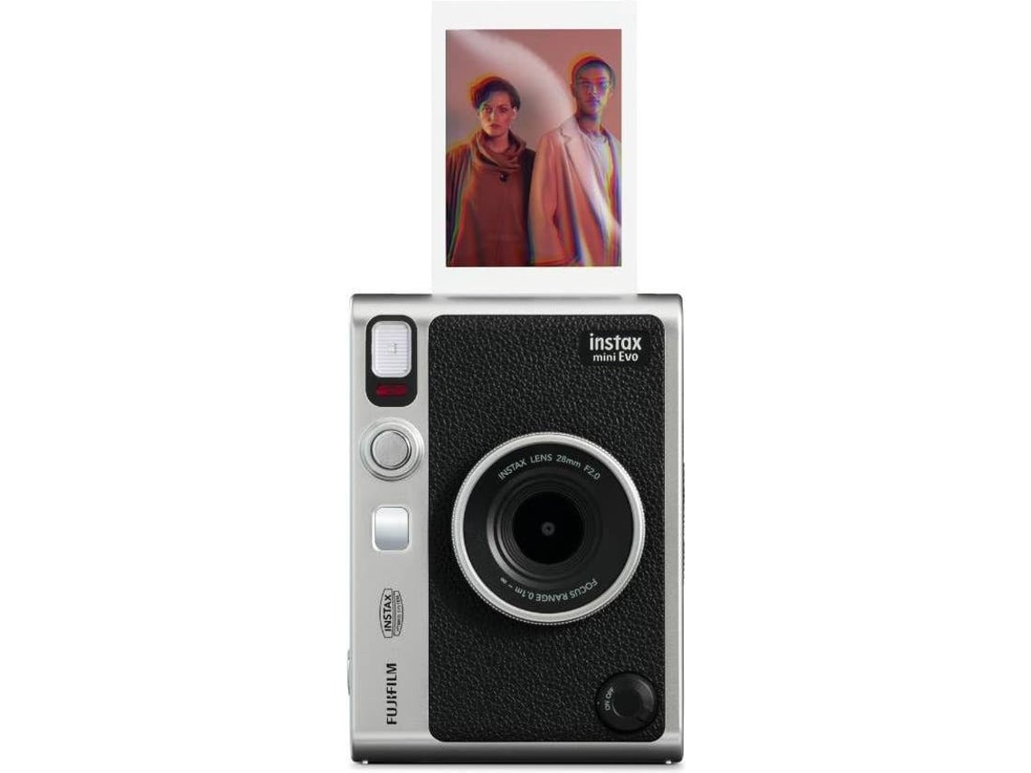FUJIFILM Fujifilm Instax Mini EVO Cámara instantánea - Negro USB-Type C