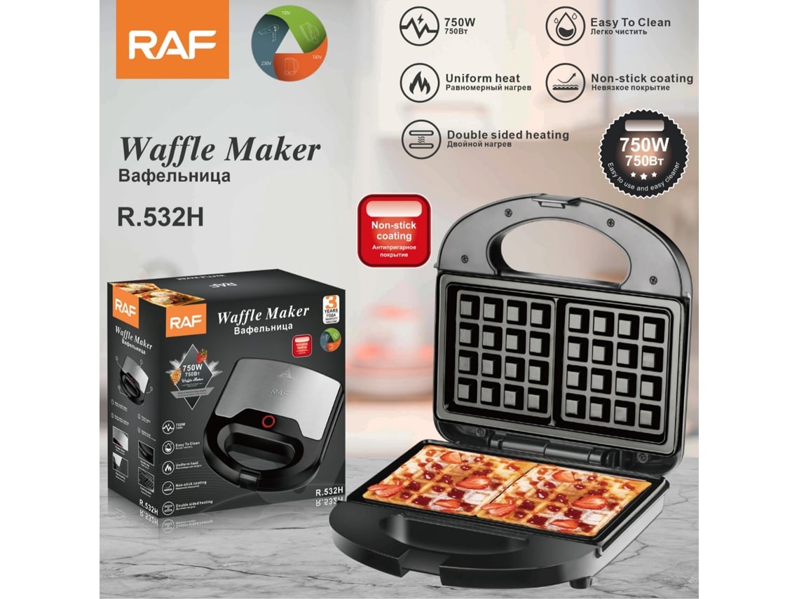 Máquina De Desayuno De Doble Cara Para Uso Doméstico, Estándar Europeo, Para Hacer Gofres, Hacer Pasteles, Hacer Sándwiches Y Multifunción.
