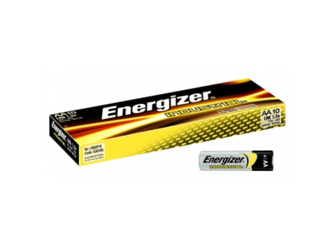 Pila ENERGIZER Industrial Alcalina EN91 Pila pack 10 unid.
