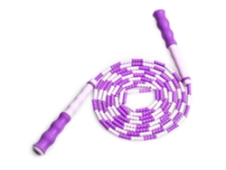 HYMNORA Cuerda de Saltar con Cuentas Ajustable, Ideal para Adultos y Niños, Cuerda Veloz sin Enredos para Boxeo, Ejercicio y Pérdida de Peso