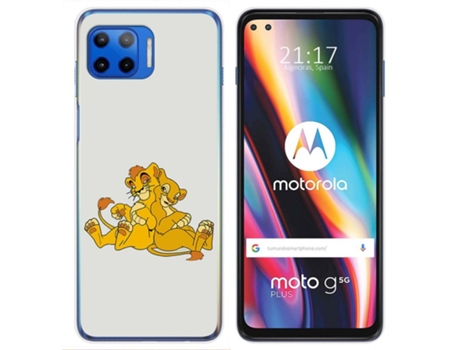 Carcasa Motorola Moto G 5G Plus TUMUNDOSMARTPHONE Dibujos Multicolor