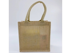 Pacote Com 100 Saquinhos De Juta De Plástico Ecológicos 30x30x11 Cmvayotoy