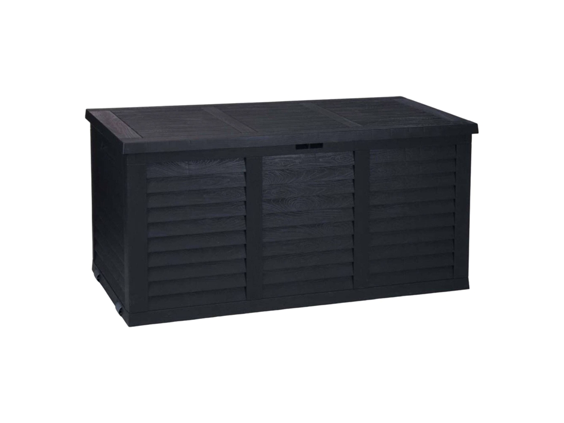 Baúl de jardín Well Home Hippo de 314 l, ideal para almacenamiento en Wellhome