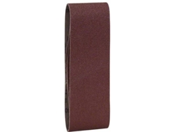 Conjunto de 3 Bandas de Lija BOSCH para Lijadora de Rolos - Qualidade Vermelho G= 80