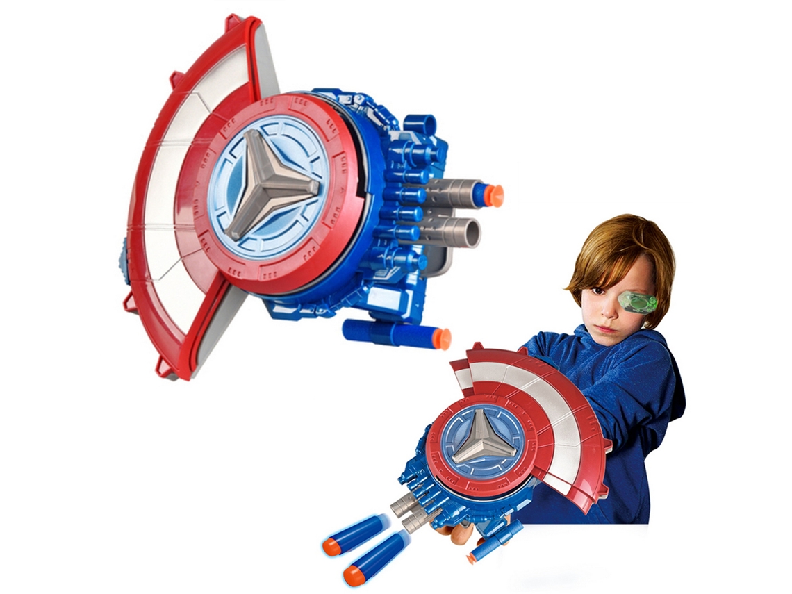 Lanzador de escudo 2026, juguete de peluche, accesorio de cosplay, regalo para niños
