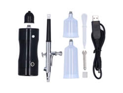 Kit De Aerógrafo Inalámbrico Recargable De 27 Psi Con Boquilla Portátil De 0,3 Mm Y Depósitos De 20 Cc Y 40 Cc.