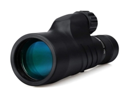 Prismáticos ENKERS Monoculares para adultos 10-30X50 Alcance monocular HD Impermeable Observación de aves Negro-Negro