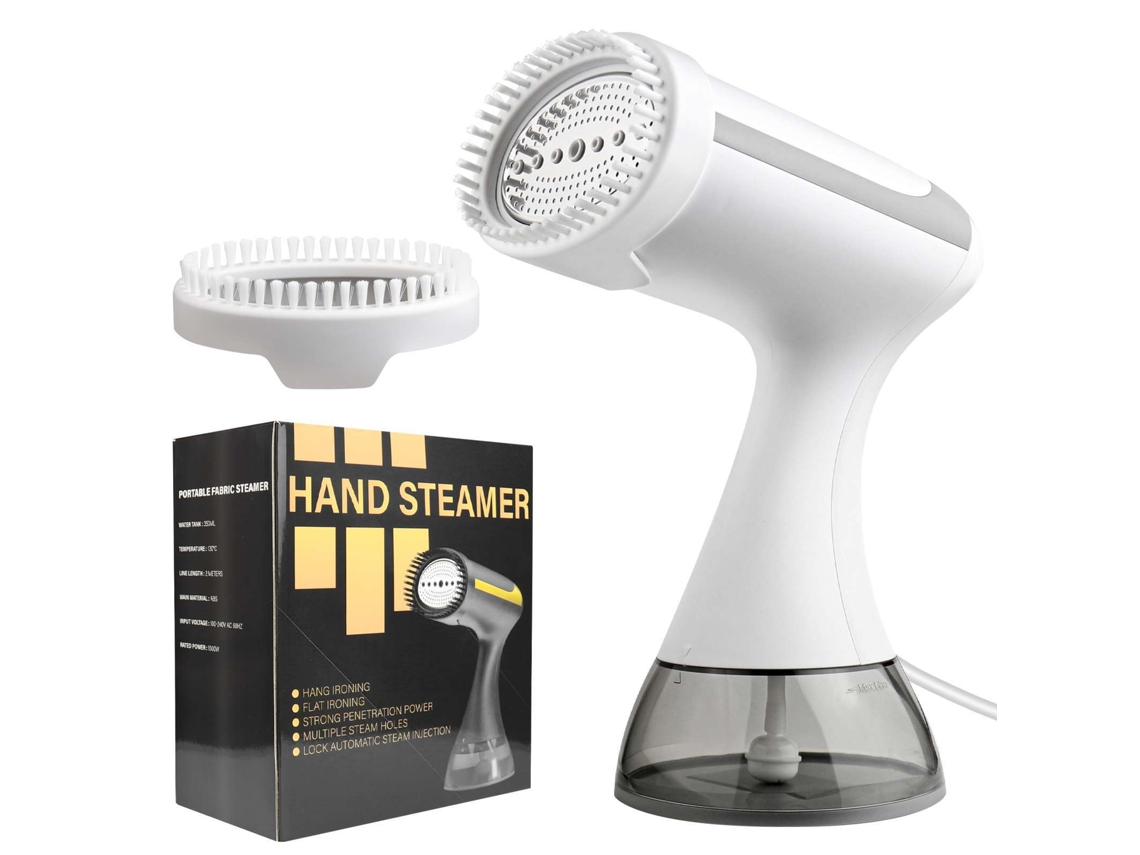 Plancha de vapor vertical con capacidad de 300 ml, elimina arrugas de todo tipo de prendas Cuich (blanca)