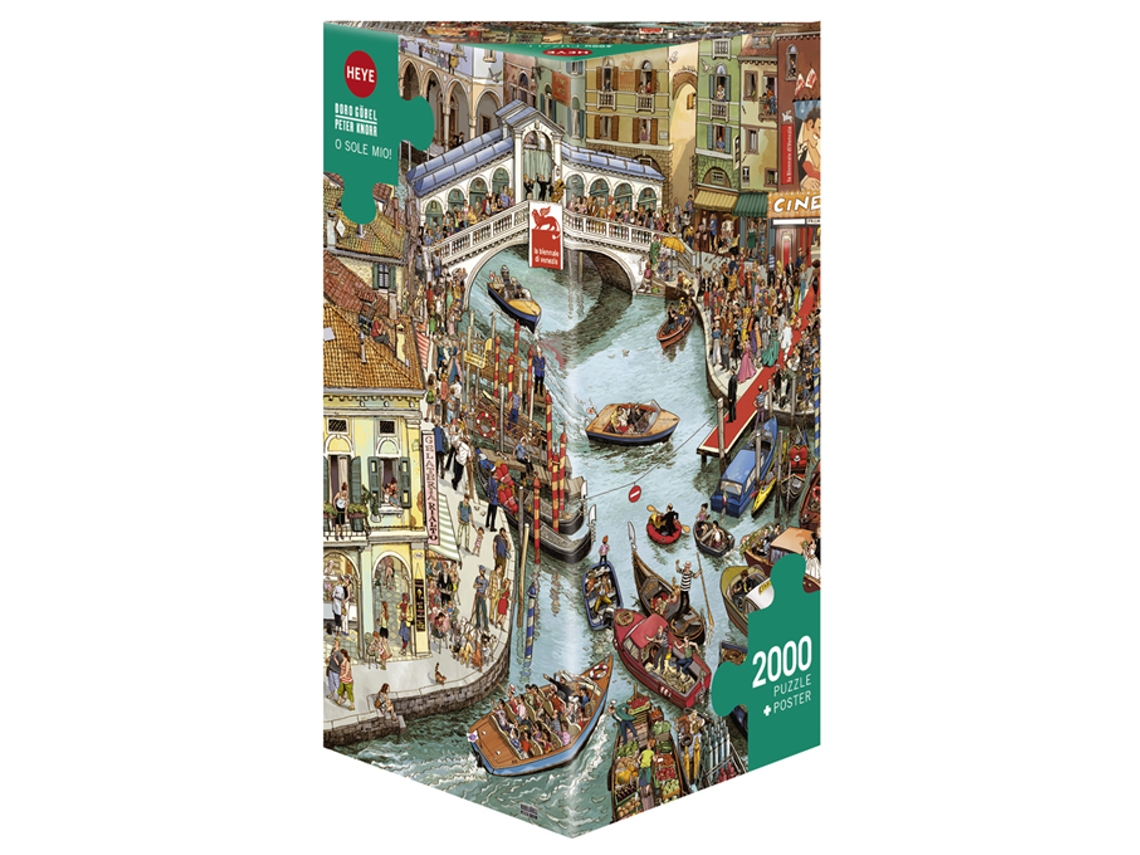 Puzzle 2000 Pcs Göbel Knorr, O Sole Mio! (9 años)