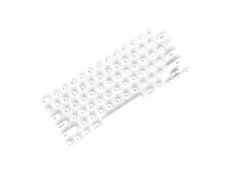 Cubierta De Teclado De Uñas Largas Protector De Silicona Elevado Para Macbook Pro/air Oficina Estudio