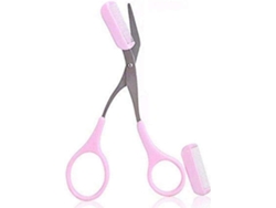 Tijeras para peine de cejas, ayuda para hombres y mujeres. JEIIBRZUI