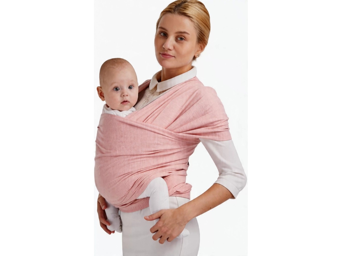 Portabebés Ergonómico Digitallab Para Bebés De Hasta 16 Kg (rosa)