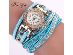 Reloj De Pulsera Cmk Para Mujer De Estilo Sencillo Con Esfera Redonda, Movimiento De Cuarzo Analógico, Color Dorado.