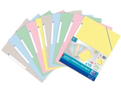 Carpeta de Esquina OXFORD Top File Pastel Paquete de 10