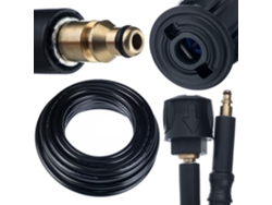 Manguera de alta presión de 15 m Qc – Nylon resistente | 200 bar | Compatible con Stihl/Nilfisk/Gerni