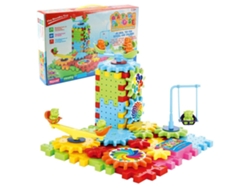 Set De Bloques De Engranajes Diy Con Motor 81 Piezas Juguete De Construcción Para Niños Regalo Educativo
