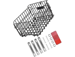 Cesta trasera plegable para bicicleta