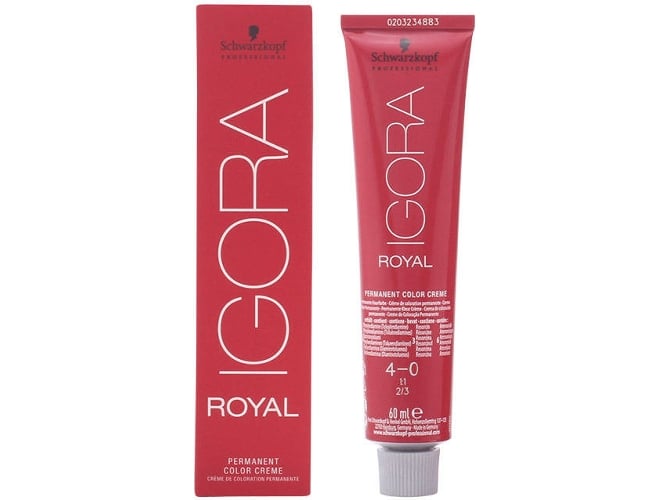 Tinte de Cabello SCHWARZKOPF Igora Royal 4-0 (60 ml)