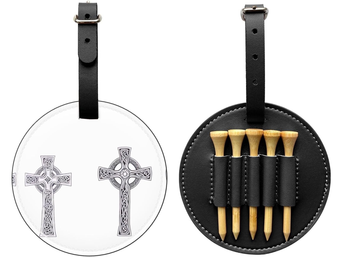 Bolsa para tees de golf Ring Cross, fácil de transportar | Sin marca