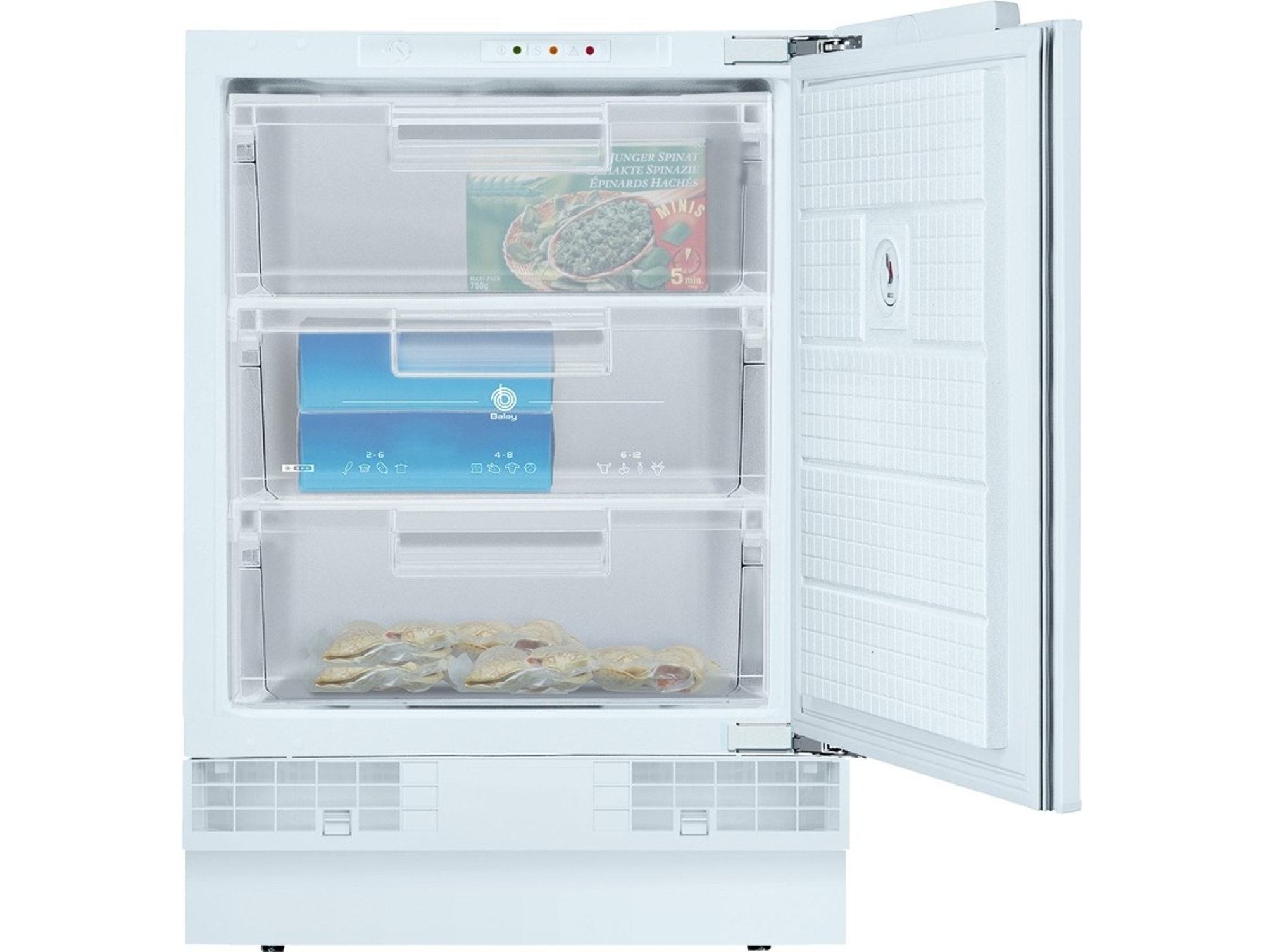 Congelador Vertical Integrable BALAY 3GUB3252 (Estático - 82 cm - 98 L - Blanco)