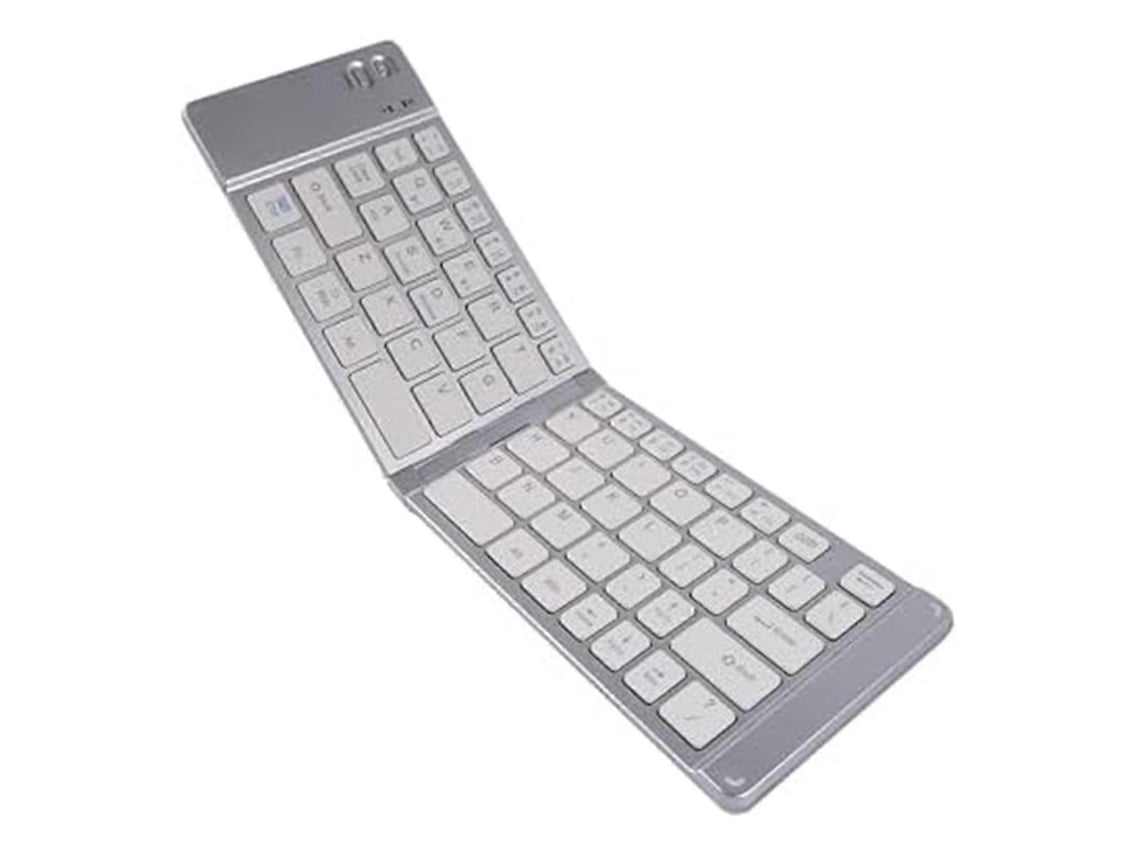 Miniteclado Bluetooth plegable. Portátil, ultrafino, inalámbrico y multidispositivo. Recargable con 66 teclas. Ly Ebike.
