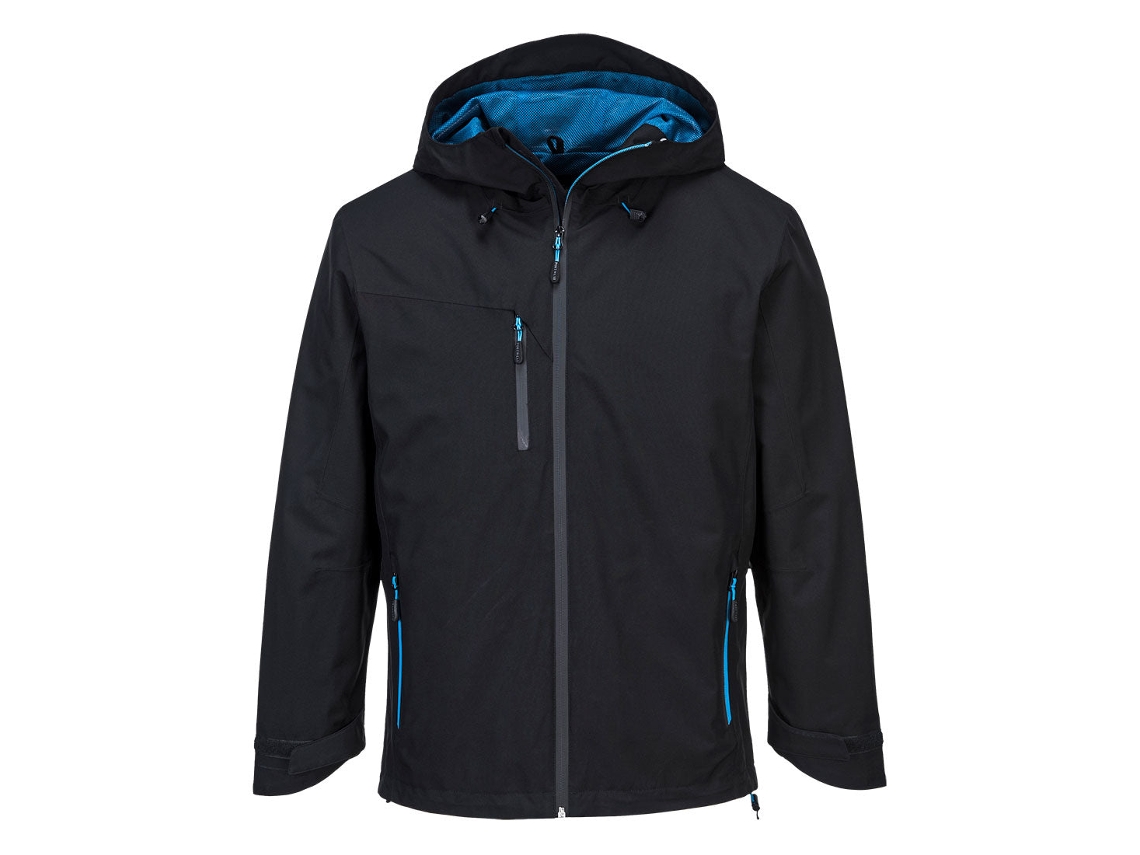 Chubasquero Kx3: Elegancia Y Comodidad Para El Aire Libre Negro / Xxxl