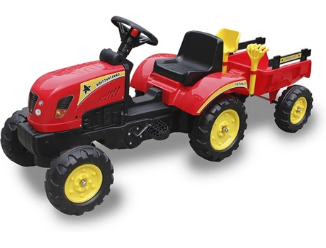 Tractor DEVESSPORT infantil Go (Edad Minima: 3 años - Rojo, Blanco)