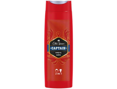 Champú OLD SPICE Captain Body And Shower Gel (400ml)