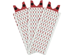 RNEMITERY Mop Pad para Vileda Ultramax 2 en 1 Spray Reemplazar almohadillas de microfibra Mop Head Recarga Vacuum Cleaner Sweeper para el hogar 3PCS