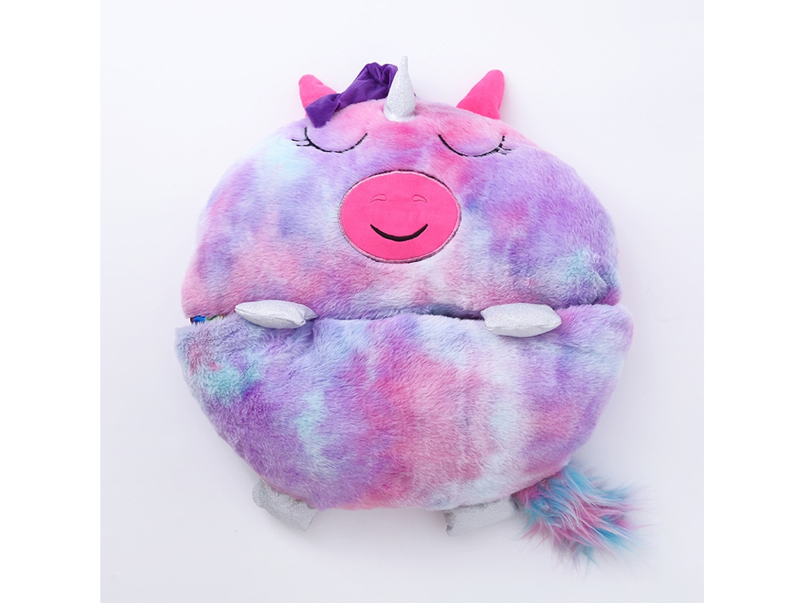 Saco De Dormir Unicórnio Roxo Tie-Dye 160 Cm * 60 Cm