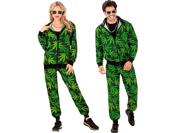 Disfraz de Chándal Party Fashion Marihuana para adulto