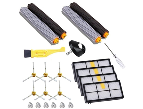 Piezas de repuesto de filtro para Irobot Roomba 800 900 Series 980 900 890 880 870 860 800, pieza de aspiradora, filtros de cepillos laterales