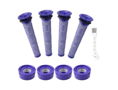 Pré-filtros e pós-filtros para aspiradores sem fio dyson v8 v7