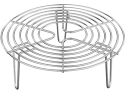 KOFIHETY y rejilla de enfriamiento, trivada de olla de acero inoxidable con un diseño alto para elevar los alimentos durante el vapor y la cocción, la aplicaci