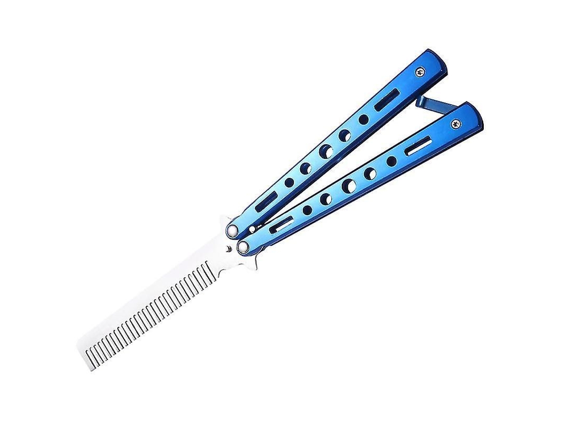 Herramienta Práctica De Acero Inoxidable Para Entrenamiento En Camping, Con Diseño Seguro Y Duradero (azul).