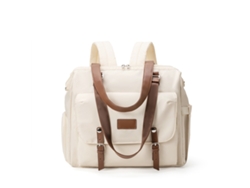 Bolso bandolera impermeable y ligero para maternidad/bebé, ideal para salidas y durante el embarazo. Blanco roto 2008c Yunzii