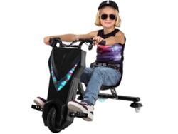Triciclo Eléctrico De Drift Para Niños, Patinete De Drift, Hasta 15 Km/h, Velocidad Regulable, Bocina, Ruedas De Drift Led De 360°