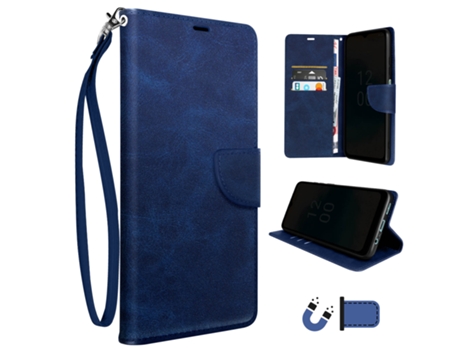 Funda Folio para Nokia G22 AVIZAR Piel Azul