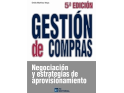 Libro Gestión De Compras de Emilio Martínez Moya (Español)